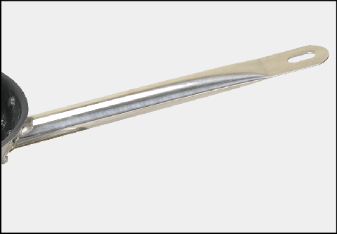 Yapamit X7090 430 Padella in alluminio con manico in acciaio a fondo singolo